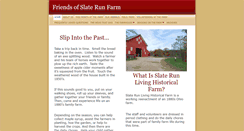 Desktop Screenshot of friendsofslaterunfarm.org